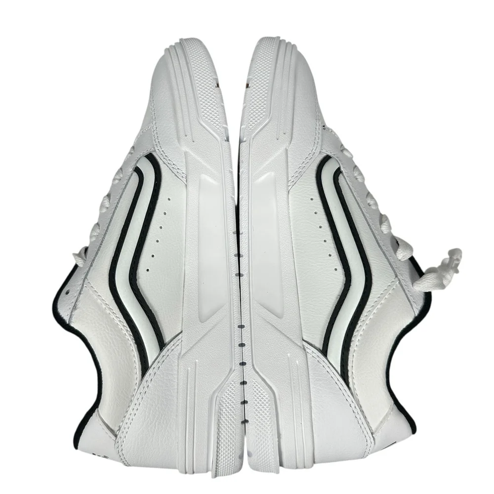 Vans Hylane Youth Skate Sneakers Size 7Y VN000D4PFCC White and Black - Picture 6 of 10